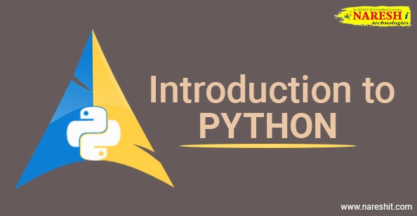 Introduction to Python – NareshIT